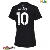 Camiseta Everton Iliman Ndiaye #10 Tercera Equipación para mujer 2025-26 manga corta